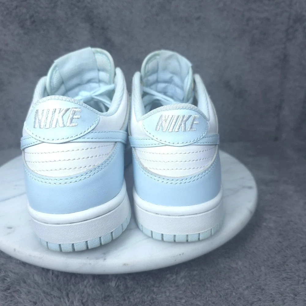 Nike Dunk Low Shoes Youth Size 6.5Y Blue White Sneakers Low Top FB9109-105